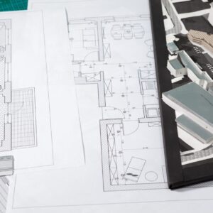 building blueprints on an architect table.jpg